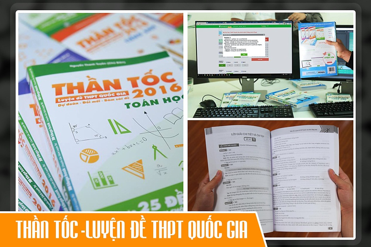 Thần Tốc Luyện Đề THPT Quốc Gia 2016 - Môn Hóa (Tặng Tài Khoản VIP thi thử 10 Đề Online tại Vtest.vn trị giá 120.000đ)